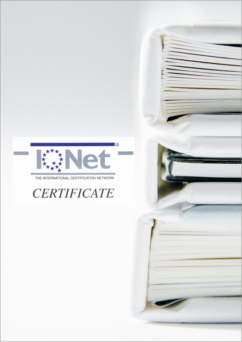 IS09001_Certificate International