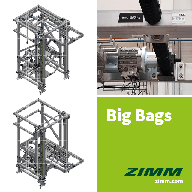 Space-saving system thanks to ZIMM gearboxes